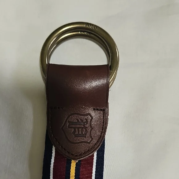Polo by Ralph Lauren Multicolor Striped Belt